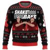 2025 Shake And Bake Talladega Nights Ugly Christmas Sweater