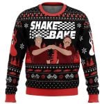 2025 Shake And Bake Talladega Nights Ugly Christmas Sweater