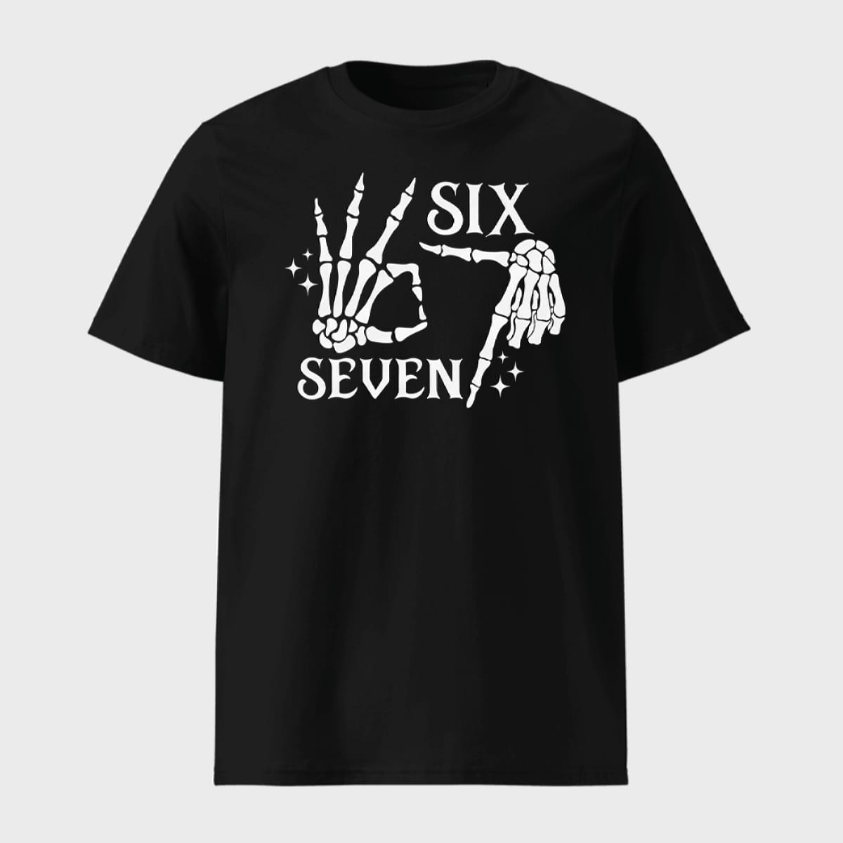 Six Seven 6 7 Meme Funny Skeleton Shirt 1 Six Seven 6 7 Meme Funny Skeleton Shirt
