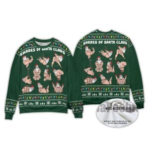 2025 Shades Of Santa Ugly Christmas Sweater 2 Shades Of Santa Ugly Christmas Sweater3