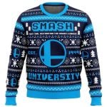 2025 Smash University Super Smash Bros Ugly Christmas Sweater