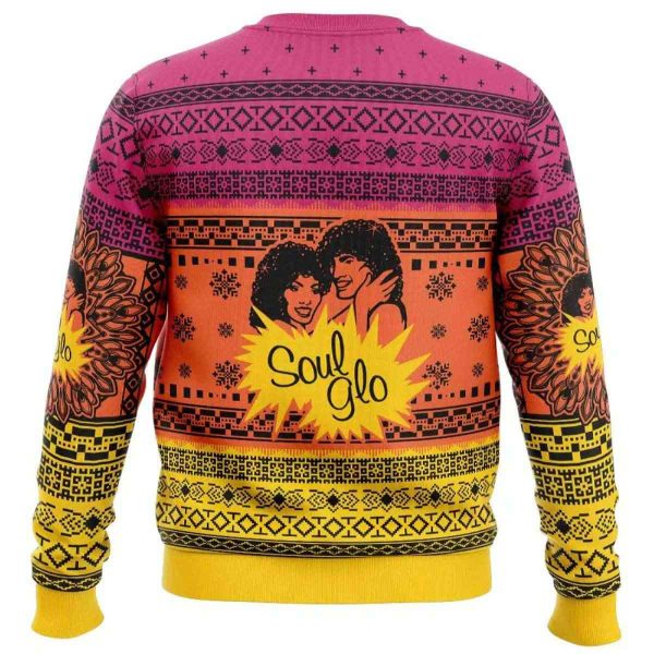2025 Soul Glo Coming to America Ugly Christmas Sweater