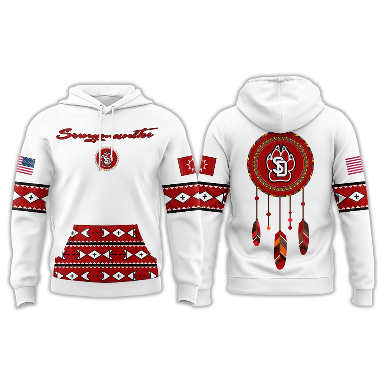 South Dakota Football x Native American Heritage 2025 Hoodie South Dakota Football x Native American Heritage 2025 Hoodie