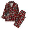 Spartans Football Christmas Pajama Set