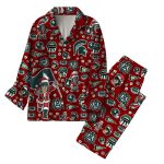 Spartans Football Christmas Pajama Set