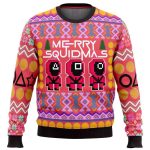 2025 Squid Game Squidmas Ugly Christmas Sweater