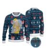 2025 Steelers Santa Tattoo Ugly Christmas Sweater