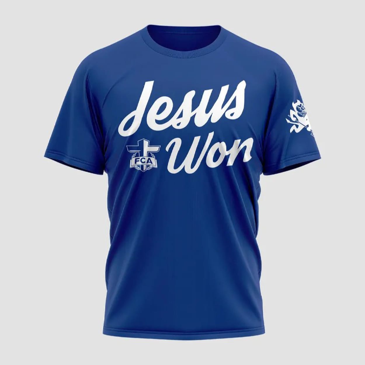 Sun Devil Football Jesus Won Navy Shirt Sun Devil Football Jesus Won Navy Shirt