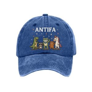 Frog Resist Antifa Print Baseball Cap