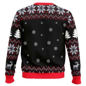 The Horror Machine Ugly Christmas Sweater1