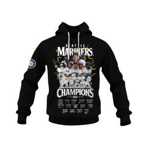 2025 Mariners American League Champions Hoodie1