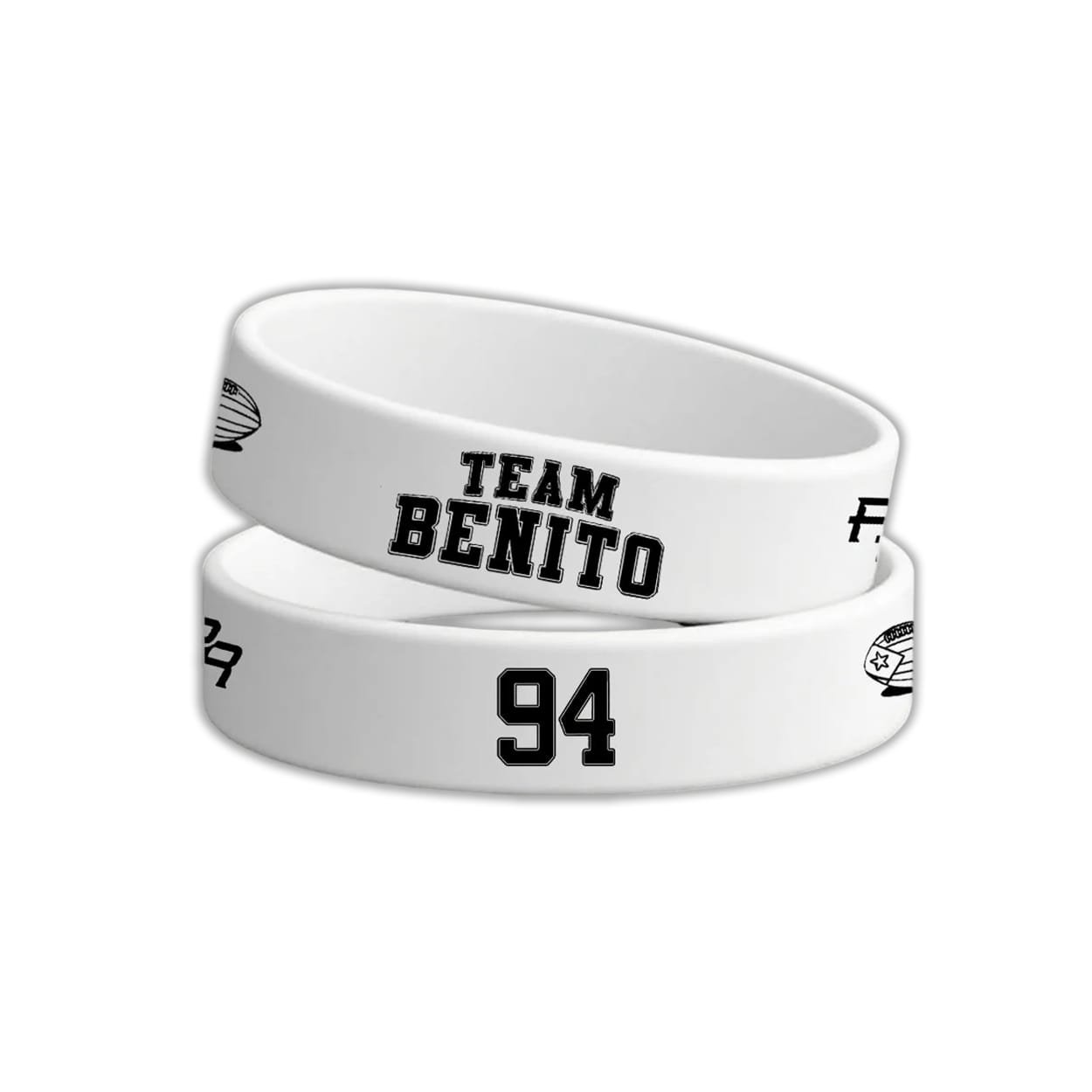 Team Benito Bunny Football Music Lover Bracele Team Benito Bunny Football Music Lover Bracele