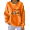 Tennessee Christmas Pit Striped Sweatshirt
