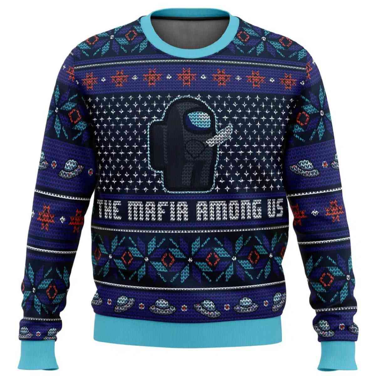 The Mafia Among Us Ugly Christmas Sweater The Mafia Among Us Ugly Christmas Sweater