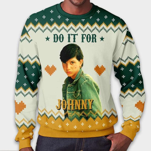 The Outsiders Dallas Winston Do It For Johnny Christmas Ugly Sweater