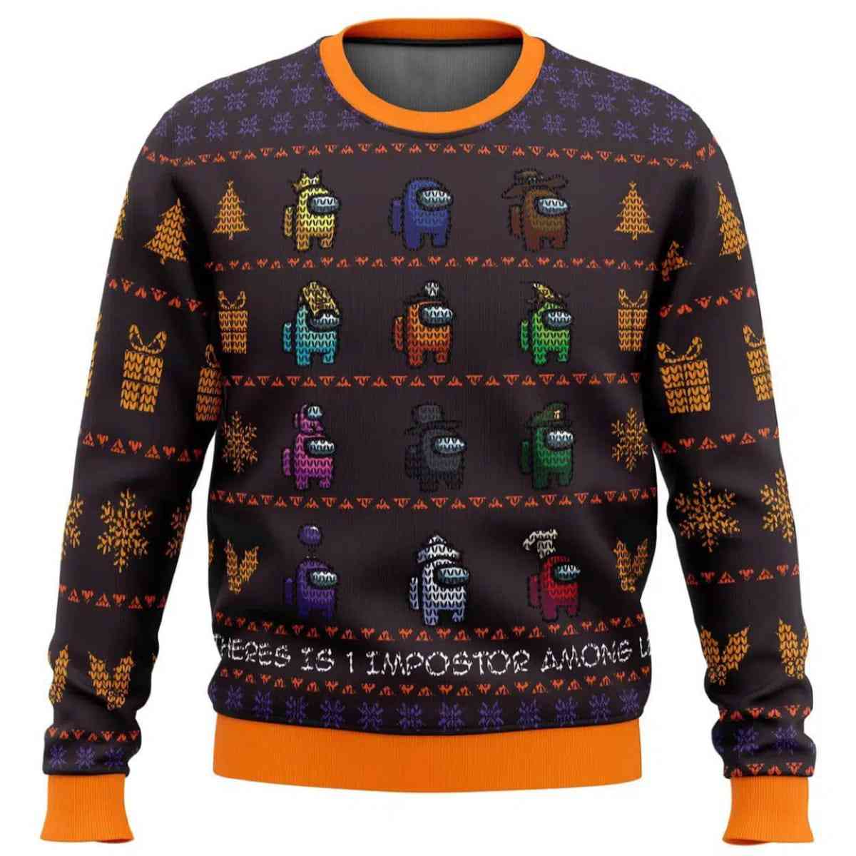 There Is One Impostor Among Us Ugly Christmas Sweater There Is One Impostor Among Us Ugly Christmas Sweater