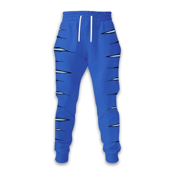 Blue Tiger Kpop Costume Ear Hoodie Joggers