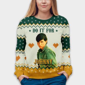 The Outsiders Dallas Winston Do It For Johnny Christmas Ugly Sweater2