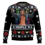 Triple H WWE Ugly Christmas Sweater
