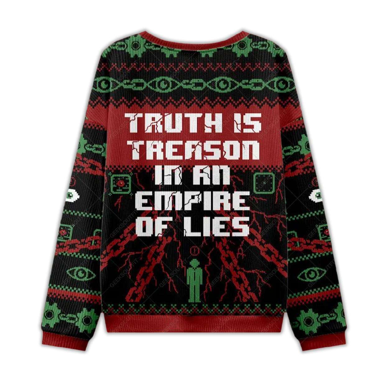 2025 Truth is Treason In An Empire Of Lies Ugly Sweater 2025 Truth is Treason In An Empire Of Lies Ugly Sweater