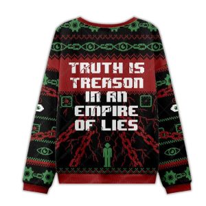 2025 Truth is Treason In An Empire Of Lies Ugly Sweater 1 Truth is Treason In An Empire Of Lies Ugly Christmas Sweater1