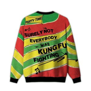 2025 Kung Fu Christmas Party Ugly Christmas Sweater 1 Kung Fu Christmas Party Ugly Christmas Sweater1