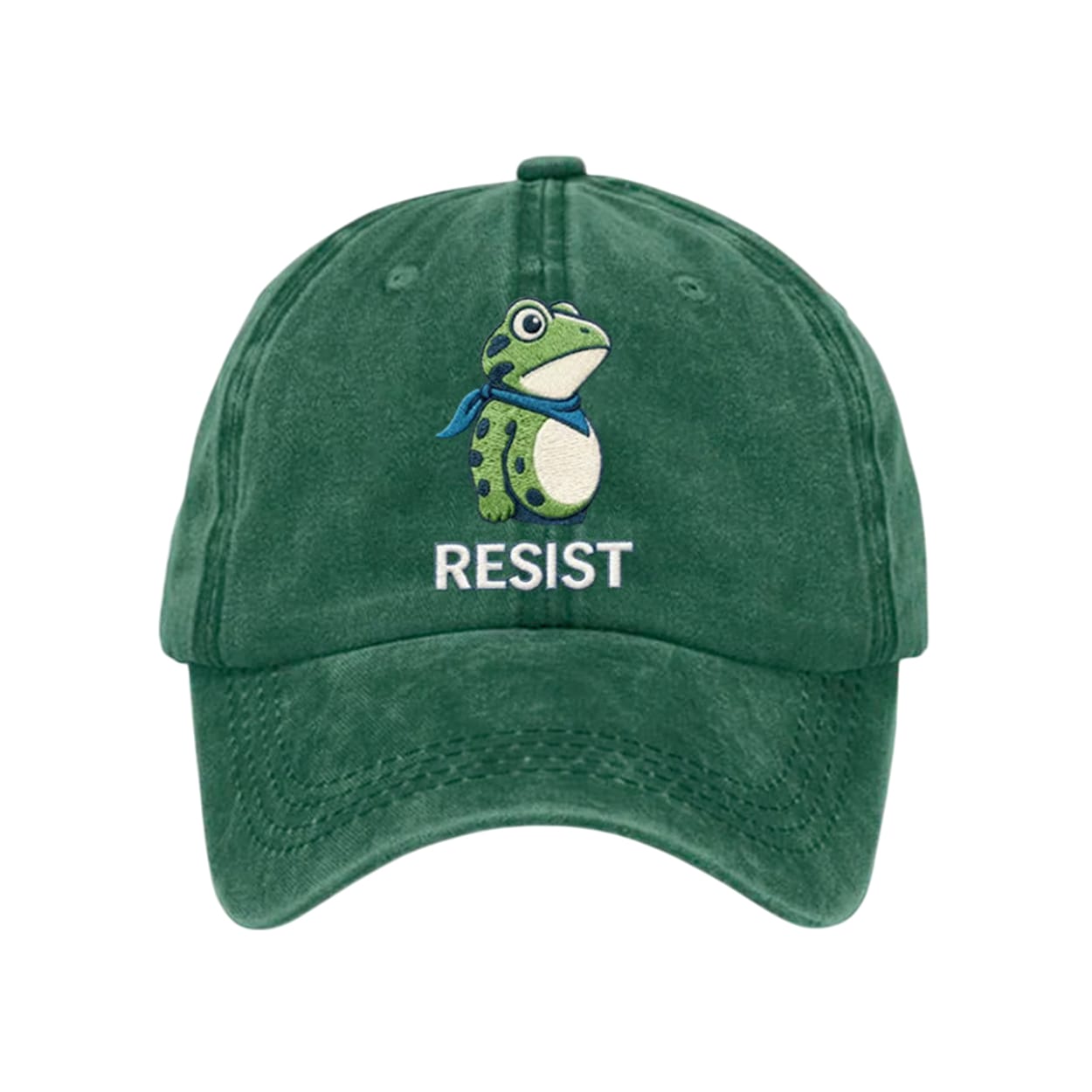 Unisex Resist Frog Baseball Cap Unisex Resist Frog Baseball Cap
