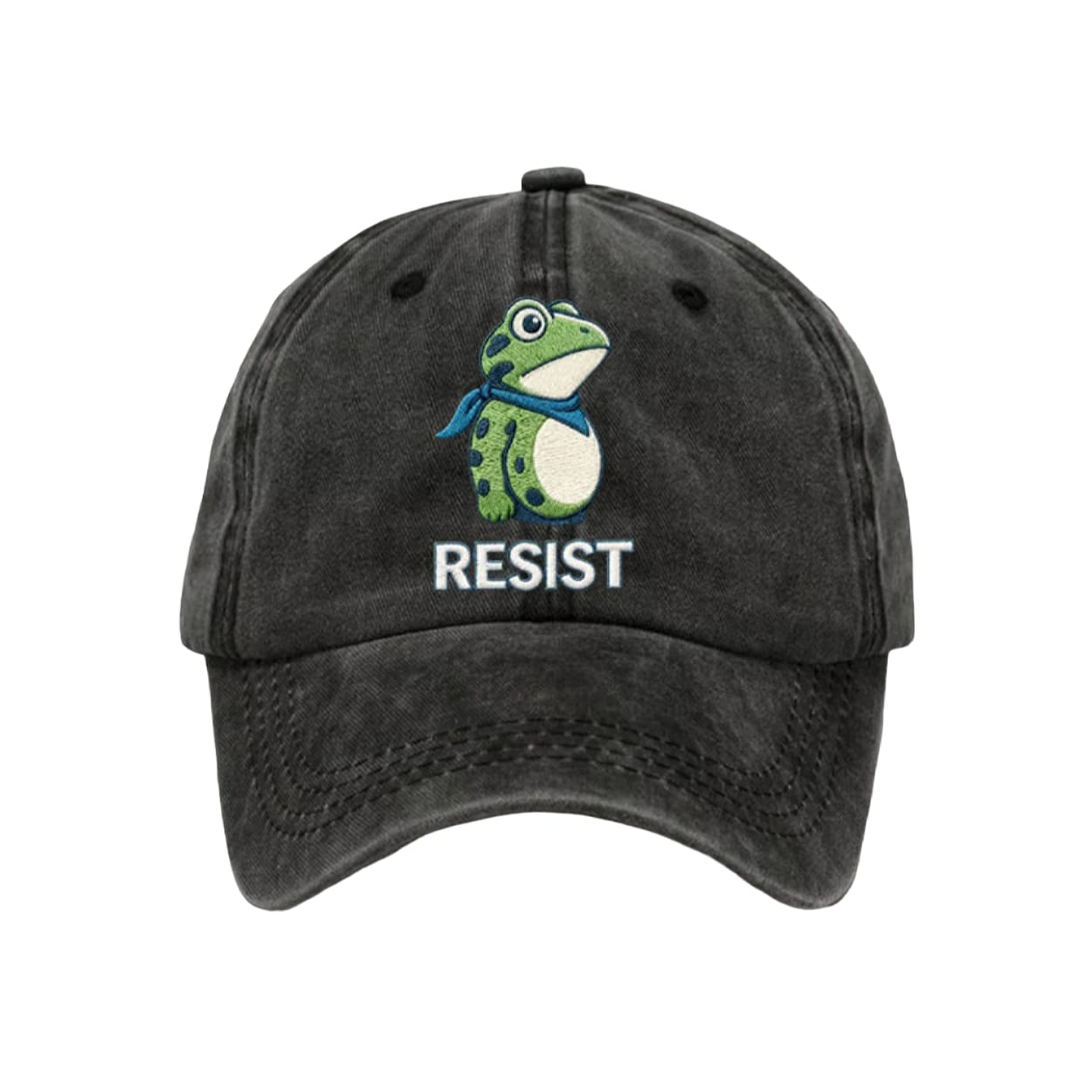 Unisex Resist Frog Baseball Cap Unisex Resist Frog Baseball Cap