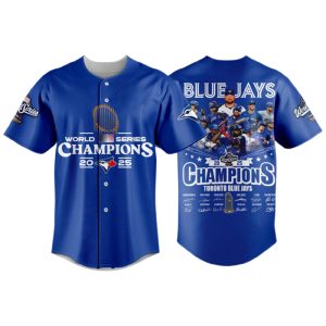 Blue Jays 2025 World Series Champions Baseball Jersey