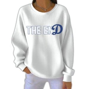 Dodgers The End Pit Striped Sweatshirt