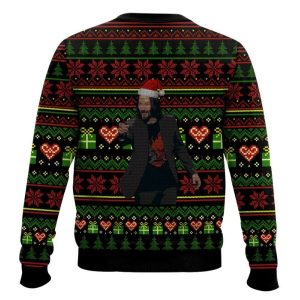 You Are Breathtaking Keanu Reeves Meme Ugly Christmas Sweater1