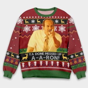 Key And Peele Ya Done Messed Up Aaron Ugly Christmas Sweater