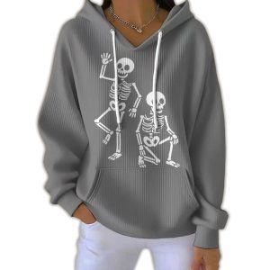 Fuck Trump Skeleton Pit Striped Hoodie 3 Fuck Trump Skeleton Pit Striped Hoodie3
