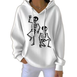 Fuck Trump Skeleton Pit Striped Hoodie 2 Fuck Trump Skeleton Pit Striped Hoodie2