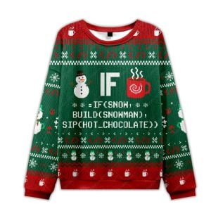 2025 IF Code Ugly Christmas Sweater