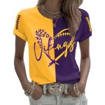 Vikings Heart Yellow Purple Shirt
