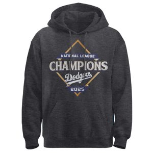 Dodgers National League Champions 2025 Hoodie Joggers Cap 1 Dodgers National League Champions 2025 Hoodie Joggers Cap1