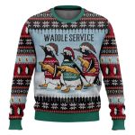 Waddle Service Christmas Ugly Sweater