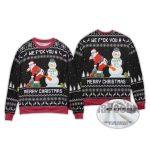 2025 We Fuck You A Merry Christmas Ugly Sweater