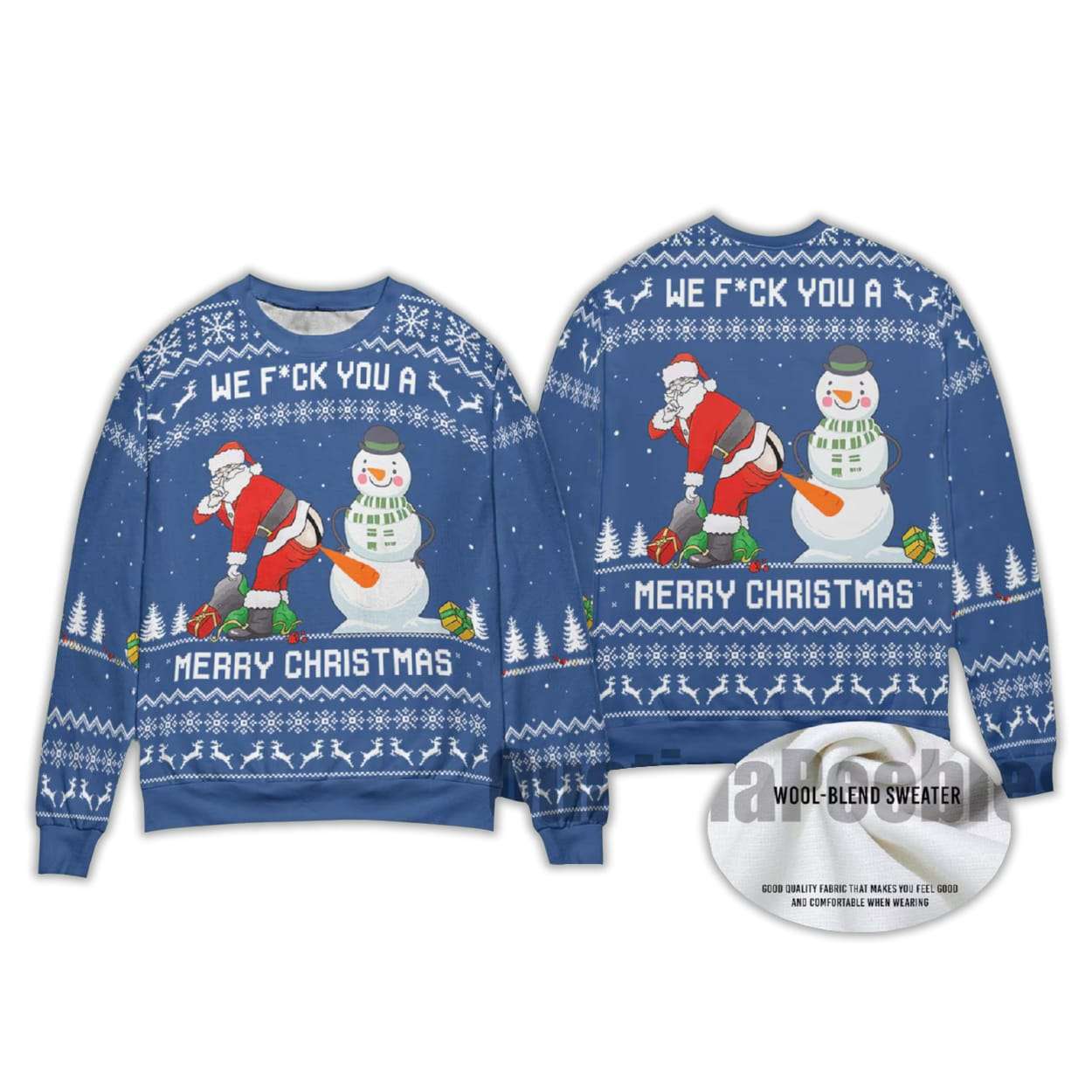 2025 We Fuck You A Merry Christmas Ugly Sweater 2025 We Fuck You A Merry Christmas Ugly Sweater