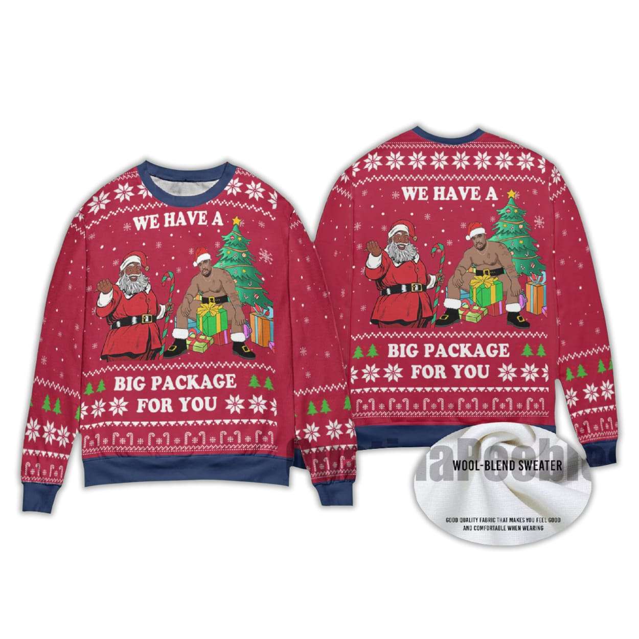 2025 We Have A Big Package For You Ugly Chirstmas Sweater 2025 We Have A Big Package For You Ugly Chirstmas Sweater
