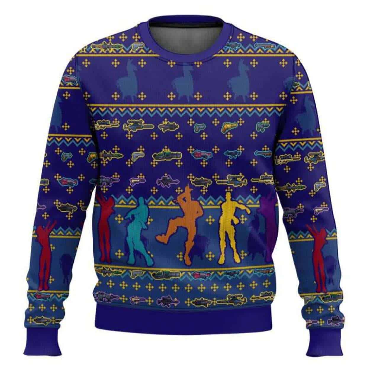 Weapon Party Fortnite Ugly Christmas Sweater Weapon Party Fortnite Ugly Christmas Sweater