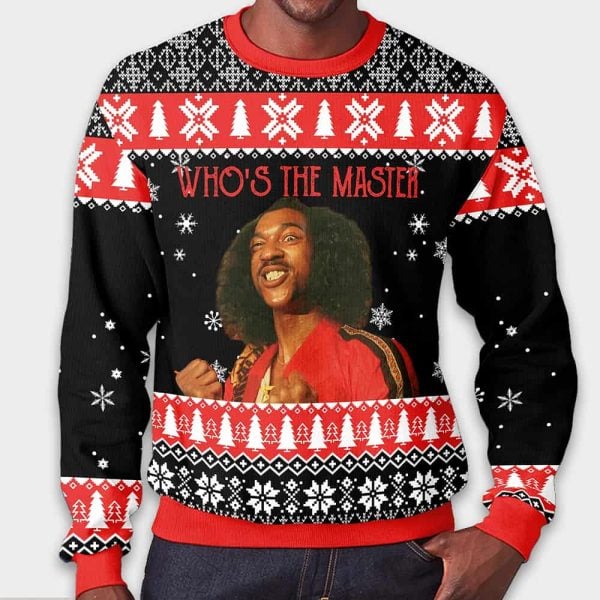 Who’s the Master The Last Dragon Christmas Ugly Sweater