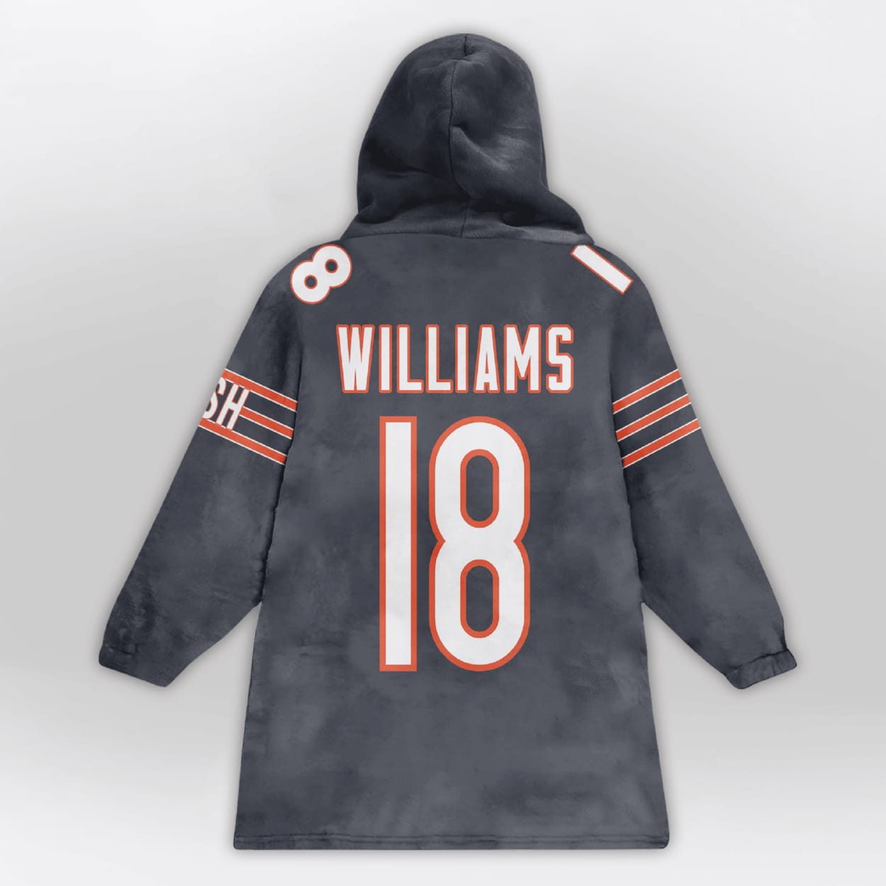 Williams 18 Captain Chicago Football Unisex Blanket Hoodie Williams 18 Captain Chicago Football Unisex Blanket Hoodie
