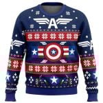 2025 Winter Soldier Captain America Marvel Ugly Christmas Sweater