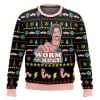 Worm With A Mustache James Kennedy Ugly Christmas Sweater