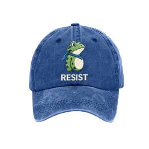Unisex Resist Frog Baseball Cap 1 Unisex Resist Frog Baseball Cap1