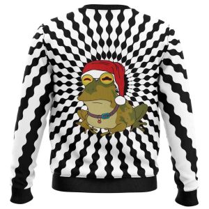 2025 Glory To The Hypnotoad Ugly Christmas Sweater 1 Glory To The Hypnotoad Ugly Christmas Sweater1