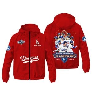 2025 Dodgers World Series Champions Outdoor Jacket2