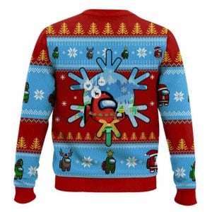 Santa Among Us Ugly Christmas Sweater1